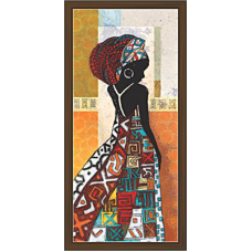 African Modern Art Paintings (A-6984)